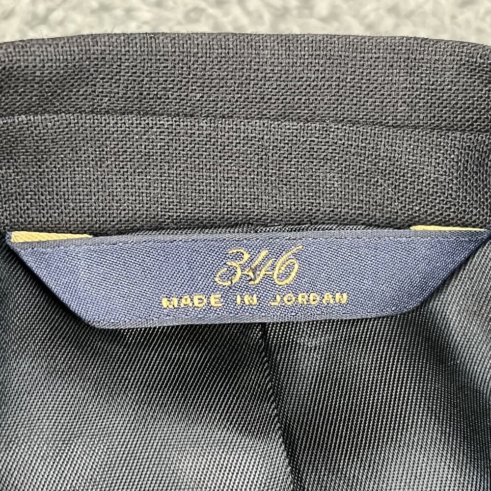 Brooks Brothers 346 Stretch Wool Black Blazer / Sports Coat Sz 42R (READ) - Picture 7 of 7